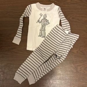 Hanna Anderson Tin Man pjs, 100cm/size 4